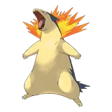 Typhlosion in the top 50 most popular Pokemon list