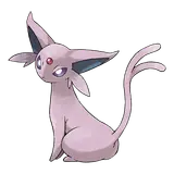 Espeon in the top 50 most popular Pokemon list