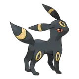 Umbreon in the top 50 most popular Pokemon list
