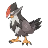 Staraptor in the top 50 most popular Pokemon list