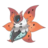 Volcarona in the top 50 most popular Pokemon list