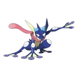 Greninja in the top 50 most popular Pokemon list